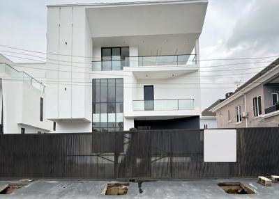 Exquisitely Built 5 Bedroom Fully Detached Duplex +cinema+rooftop Terr, Osaka London, Osapa, Lekki, Lagos, Detached Duplex for Sale