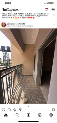 Luxury 3 Bedroom Flat  Jahi Gilmore, Jahi Gilmore, Jahi, Abuja, Flat / Apartment for Rent