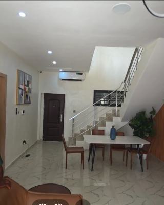2 Bed Terrace with Bq & Solar, Ajah, Ajah, Lagos, Terraced Duplex for Sale