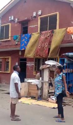 Excellent Investment Opportunity! a Storey Building on Full Plot of La, By Randle Hospital, Surulere, Lagos, Detached Duplex for Sale
