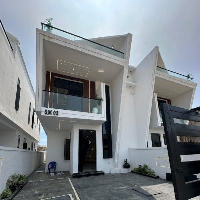 Outstanding Spacious 4 Bedroom Semi-detached Duplex with Bq, Ikota, Lekki, Lagos, Semi-detached Duplex for Sale