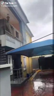 Awoof Don Land! a Brand New 5 Bedroom Duplex, Akerele Estate, Abule Egba, Agege, Lagos, House for Sale
