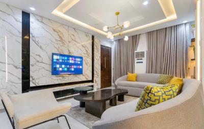 *a5*  2 Bedroom Apartment with Top Notch Amenities Available for Short, Ikate, Lekki Phase 1, Lekki, Lagos, Detached Duplex Short Let