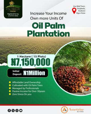 Palm Rich Estate  Phase 8, Palm Rich Phase 8 ,onigbedu Ewekoro ,ogun State, Ewekoro, Ogun, Mixed-use Land for Sale
