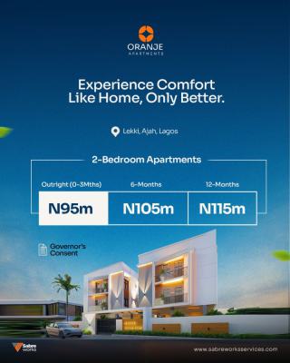 Luxury Living Lekki Homes, Orange Apartment  ,ajah, Lekki, Lagos, Block of Flats for Sale