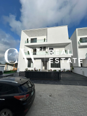 5-bedroom Semi-detached Duplex, Chevron, Lekki, Lagos, Semi-detached Duplex for Sale
