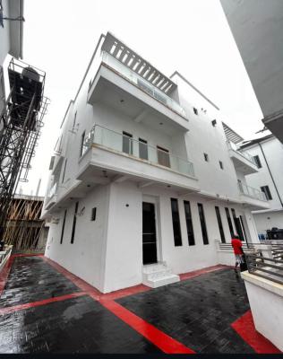 Lovely 5 Bedroom Home with a Bq and Secured Estate, Orchid Road Chevron Tollgate Lekki, Lekki, Lagos, Detached Duplex for Sale