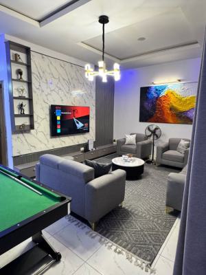 Brand New 3 Bedroom Luxury Apartment with Ps5 and Snooker, Royal Pine Estate, Orchid Road, Lekki Phase 2, Lekki, Lagos, Flat / Apartment Short Let