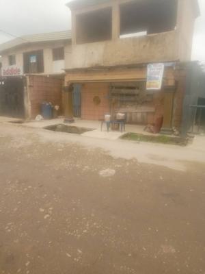 Half Plot of Land with Structure on Mafoluku Road Oshodi, Mafoluku Road, Mafoluku Oshodi, Mafoluku, Oshodi, Lagos, Commercial Land for Sale