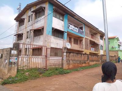 Commercial 6 Units of 2 Bedroom Flat on a Plot of Land, a Plot From Iwo Road Main Road, Agodi Gate, Ibadan North, Oyo, Block of Flats for Sale