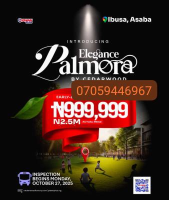 Plots of Affordable Lands at a Promo Offer, Ibusa, Oshimili North, Delta, Mixed-use Land for Sale