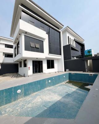 Newly Built 4-bedroom Semi-detached Triplex with Bq, Ikoyi, Lagos, Semi-detached Duplex for Rent