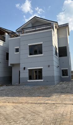 Luxury 4-bedroom Duplex with Bq, Pre-finished, Wuye, Abuja, Semi-detached Duplex for Sale
