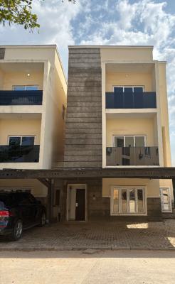 Luxury 4 Bedrooms Terraced Duplex with a Room Bq, Corner Piece, Jabi, Abuja, Terraced Duplex for Sale