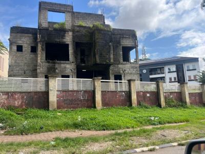 1700sqm Land Size with Uncompleted Building, Nice Location at Wuse2, Wuse 2, Abuja, Commercial Land for Sale