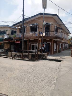 an Old Tenament Storey Buildingy Corner Piece with 1 No of  2 Rooms an, Atunrase Street Off Akobi Crescent, Surulere,lagos., Surulere, Lagos, Block of Flats for Sale