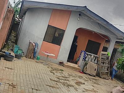 4 Bedroom Flat Bungalow, with a Store and 2 Shops in The Front on Half, Off Ijegun Road, Community Road, Ikotun, Lagos State., Ikotun, Lagos, Detached Bungalow for Sale