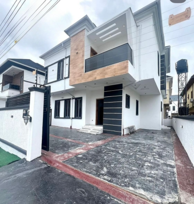 Exquisite 4 Bedroom Fully Detached Duplex in a Secure Estate, Ikota, Lekki, Lagos, Detached Duplex for Rent