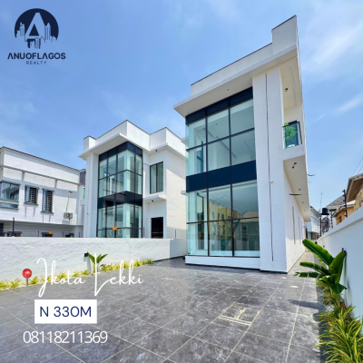 Magnificent 5 Beds with a Private Pool, Ikota, Lekki, Lagos, Detached Duplex for Sale