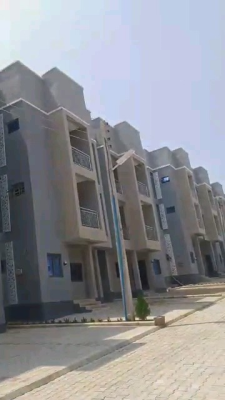 Newly Built 4-bedroom Terrace Duplex with Bq (corner Piece), By Nzamiye Hospital, Idu Industrial, Abuja, Terraced Duplex for Sale