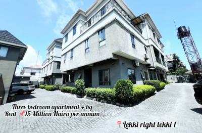 Tastefully 3-bedroom Apartment, Oniru, Victoria Island (vi), Lagos, Flat / Apartment for Rent