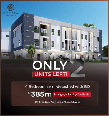 4 Bedroom Terrace Duplex with Bq on Distress Giveaway, Off Lekki Freedom Way, Lekki Phase 1, Lekki, Lagos, Terraced Duplex for Sale
