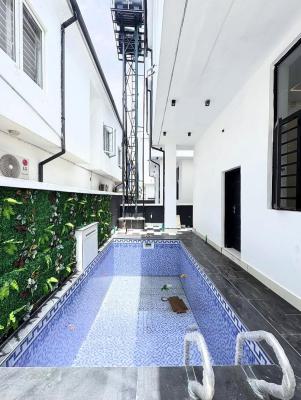 Brand New 5 Bedroom Fully Detached Duplex with Bq, Off Chevron Drive, Lekki Expressway, Lekki, Lagos, Detached Duplex for Sale