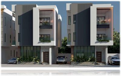 Brand New 4 Bedroom Duplex with 2 Kitchen and 2 Bq, Bode Olajumoke Street, Parkview, Ikoyi, Lagos, Detached Duplex for Sale