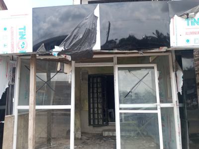 Very Big Shop with Toilet, Store, in & Out Extension Facing The Road, Badore, Ajah, Lagos, Shop for Rent