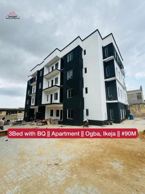 Luxuriously Built 3 Bedroom Apartment Plus Bq in a Secured Estate., Ogba, Ikeja, Ogba, Ikeja, Lagos, Flat / Apartment for Sale