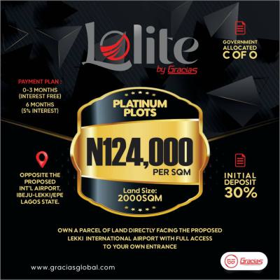 Land with C of O, Lolite, Ibeju Lekki, Lagos, Commercial Land for Sale