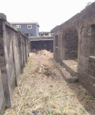 a 575sqm Land with Uncompleted 4 X 2 Bedroom Flats+ 3 Shops on Offer, Adesina/ekoro Road, Abule Egba, Agege, Lagos, Flat / Apartment for Sale