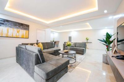 Fully Furnished Three (3) Bedroom Apartment Is Now Available, Victoria Island (vi), Lagos, Flat / Apartment for Rent
