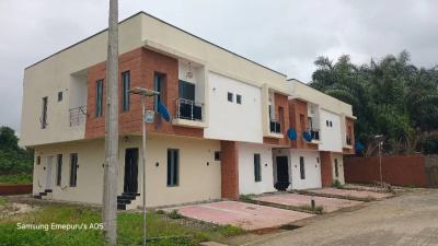Brand New 3 Bed Semi Detached Duplex with Bq in a Secured Estate., Monastery Road, Sangotedo, Ajah, Lagos, Terraced Duplex for Sale