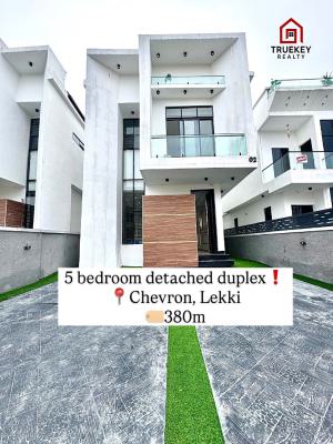 Contemporary 5 Bedroom Fully Detached Duplex with a Swimming Pool, Chevron Drive, Lekki, Lagos, Detached Duplex for Sale