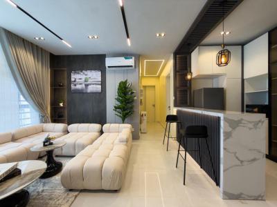 Luxury 1 Bedroom Beach View, Pool, Snooker, Tennis Courts, Balcon, Lekki Phase 1, Lekki, Lagos, Flat / Apartment Short Let