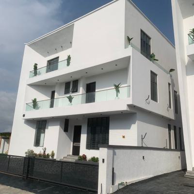 5 Bedroom Duplex with Bq Pool Gym Office, Hampton Lake Estate, Chevron, Lekki Phase 2, Lekki, Lagos, Detached Duplex for Sale