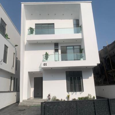Luxury 6 Bedroom Duplex with Bq Gym Pool Cinema, Hampton Lake Estate Chevron, Lekki Phase 2, Lekki, Lagos, Detached Duplex for Sale