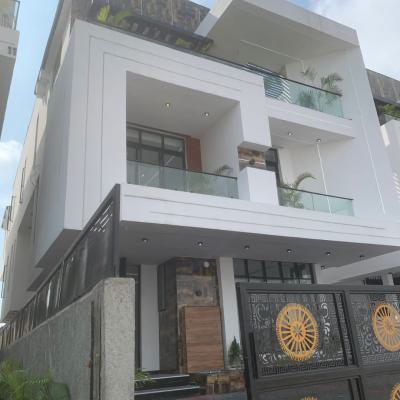 Exquisite 6 Bedroom Detached Duplex Bq Gym Cinema Pool, Hampton Lake Estate Chevron, Lekki Phase 2, Lekki, Lagos, Detached Duplex for Sale
