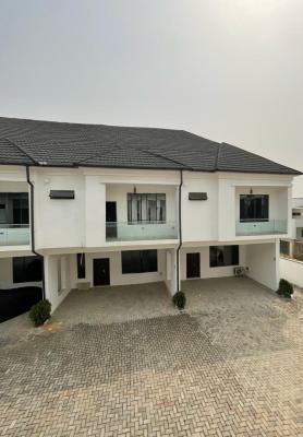 Tastefully Built and New 4 Bedroom Terrace Duplex in a Call in Estate, Call in & Very Secured Estate, Ikota, Lekki, Lagos, Terraced Duplex for Sale