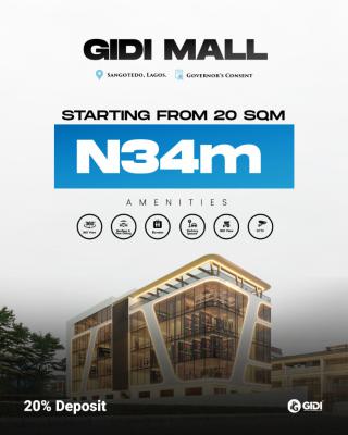Gidi Mall, Km 31, Lekki-epe Expressway, Sangotedo, Ajah, Lagos, Plaza / Complex / Mall for Sale
