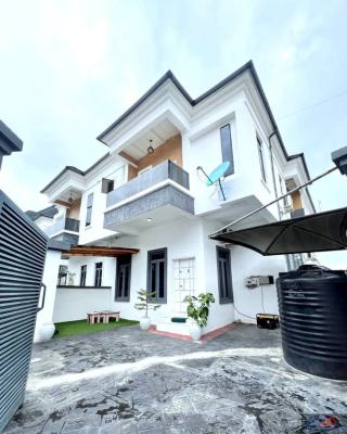 Standard Fully Furnished 4 Bedroom Semi Detached Home, Orchid Road, Lekki, Lagos, Detached Duplex for Sale