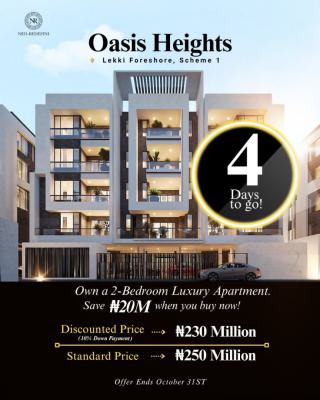 Luxury 2 Bedroom Apartment at Lekki Phase 1 Off Plan, Oasis Height Lekki Phase 1, Lekki Phase 1, Lekki, Lagos, Block of Flats for Sale