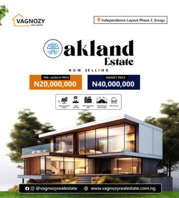Oakland Estate, Independence Layout Phase 2, Enugu, Enugu, Residential Land for Sale