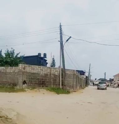 Land Measuring 7 Plots Fenced and Gated, Sun View Estate, Sangotedo, Ajah, Lagos, Residential Land for Sale