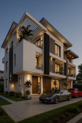 5bedroom Duplex, Lekki Scheme Ll, Ajah, Lagos, Detached Duplex for Sale