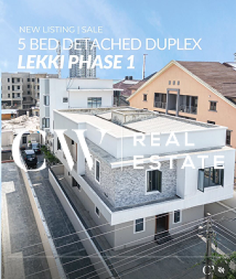 5-bedroom Fully Detached Duplex, Lekki Phase 1, Lekki, Lagos, Detached Duplex for Sale