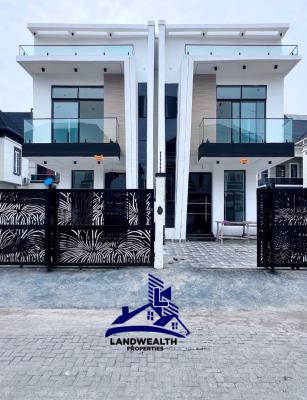 Tastefully 4 Bedroom Semi-detached Duplex with Bq, Secure Estate at Orchid Lekki, Lekki, Lagos, Semi-detached Duplex for Sale