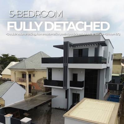 Newly Built 5 Bedroom Detached Duplex with Bq + Swimming Pool, Apo Resettlement, Apo, Abuja, Detached Duplex for Sale