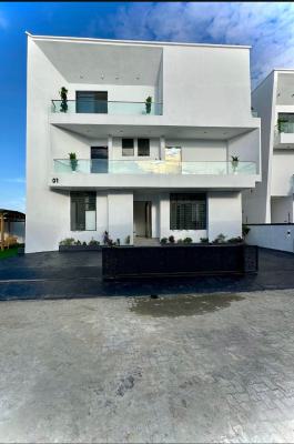 Contemporary 5 Bedroom Duplex, Chevron, Lekki, Lagos, Detached Duplex for Sale